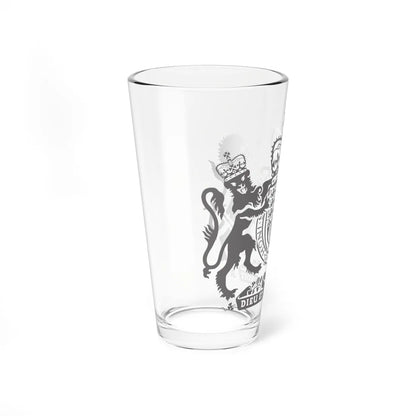 Dieu et mon droit (United Kingdom) (Coat of Arms) Pint Glass 16oz - Go Mug Yourself