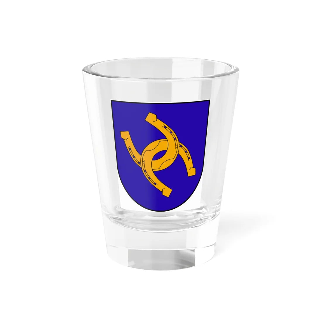 Dieveniskes COA (Lithuania) (Coat of Arms) Shot Glass 1.5oz 1.5oz - Go Mug Yourself