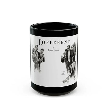 Different (1), Smart Set Magazine, February 1930 - Black Coffee Mug 15oz - Go Mug Yourself