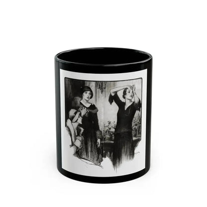 Different (2), Smart Set Magazine, February 1930 - Black Coffee Mug 11oz - Go Mug Yourself
