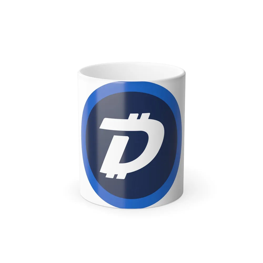 DIGIBYTE DGB (Cryptocurrency) Color Changing Mug 11oz-11oz-Go Mug Yourself