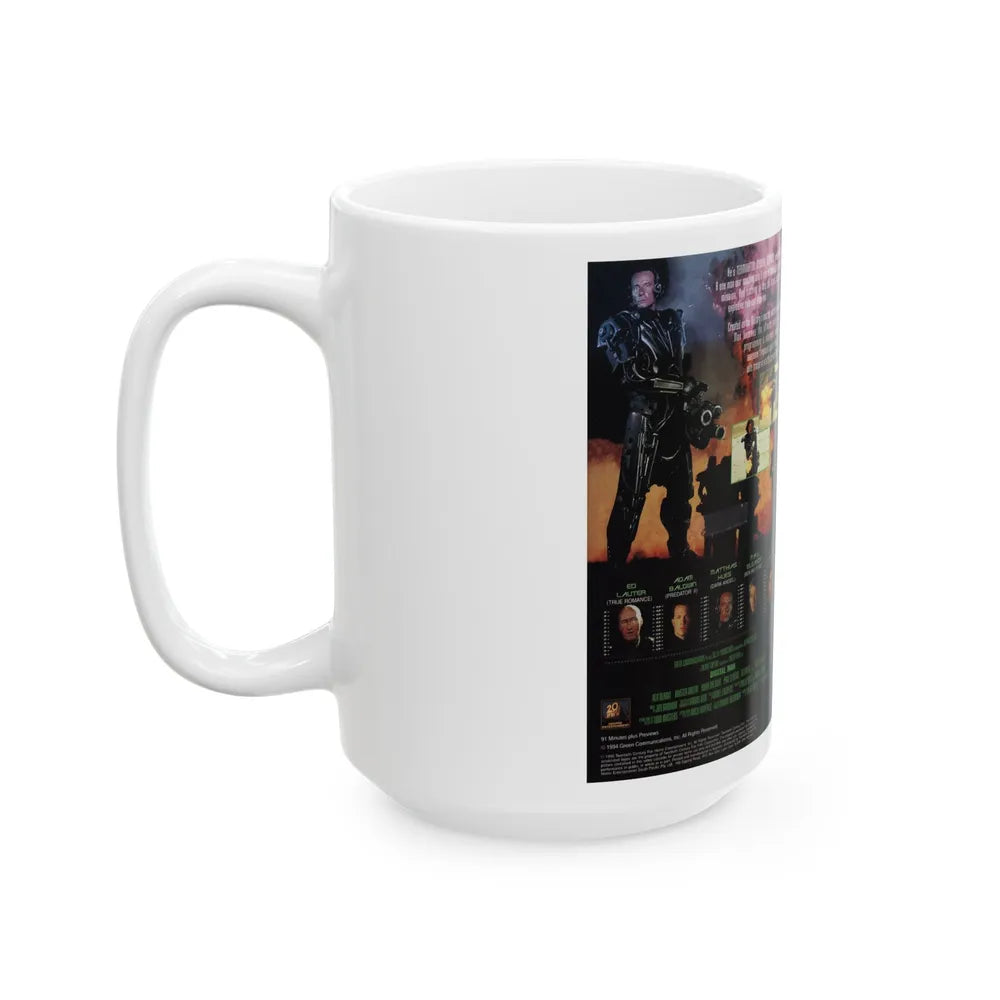 DIGITAL MAN (VHS COVER) - White Coffee Mug-Go Mug Yourself