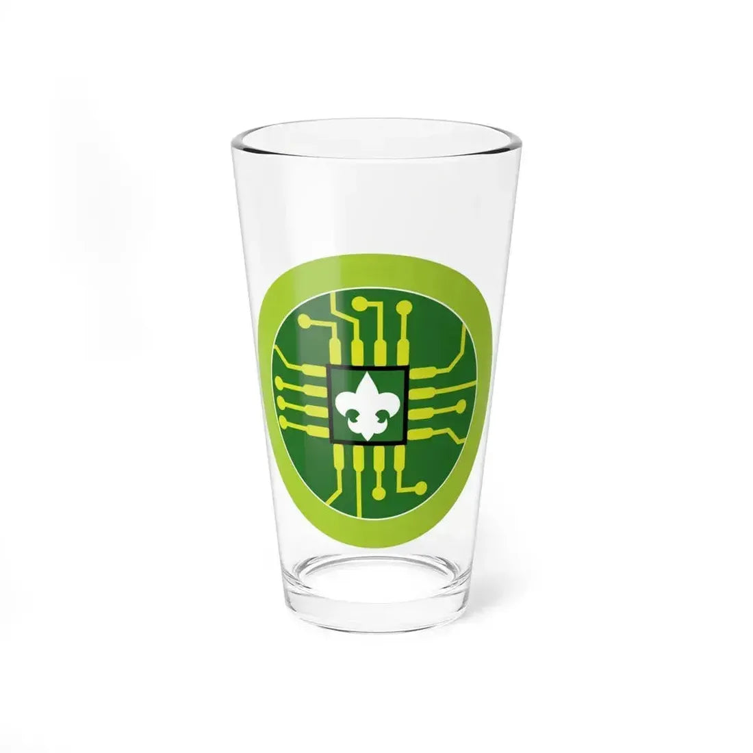 Digital Technology (Boy Scout Merit Badge) Pint Glass 16oz 16oz - Go Mug Yourself