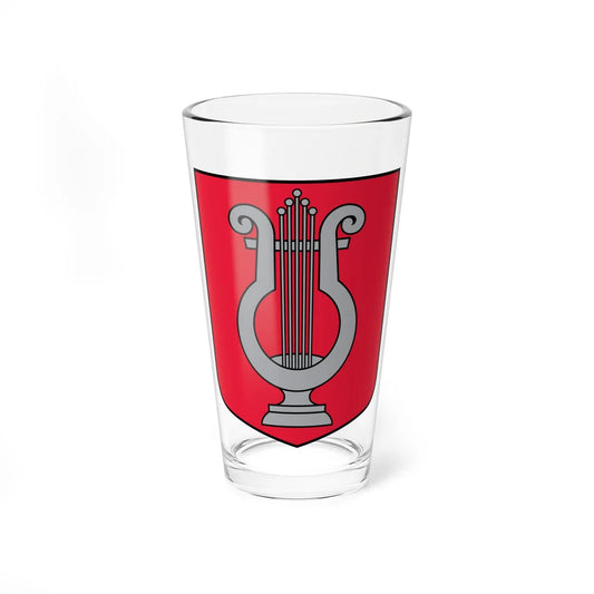 Dikļu pagasta ģerbonis (Latvia) (Coat of Arms) Pint Glass 16oz 16oz - Go Mug Yourself