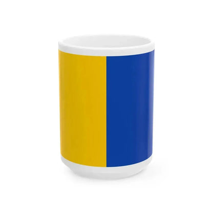 Dilbeek Belgium (Belgium) White Coffee Mug 15oz - Go Mug Yourself