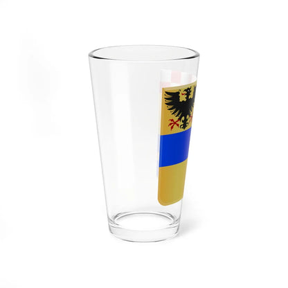Dilbeek wapen (Belgium) (Coat of Arms) Pint Glass 16oz - Go Mug Yourself