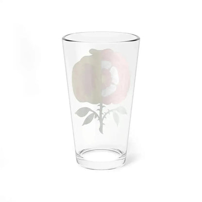 Dimidiated Rose and Pomegranate Badge of Henry VIII - Pint Glass 16oz - Go Mug Yourself