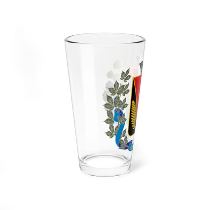 Dimitrov gerb big (Ukraine) (Coat of Arms) Pint Glass 16oz - Go Mug Yourself