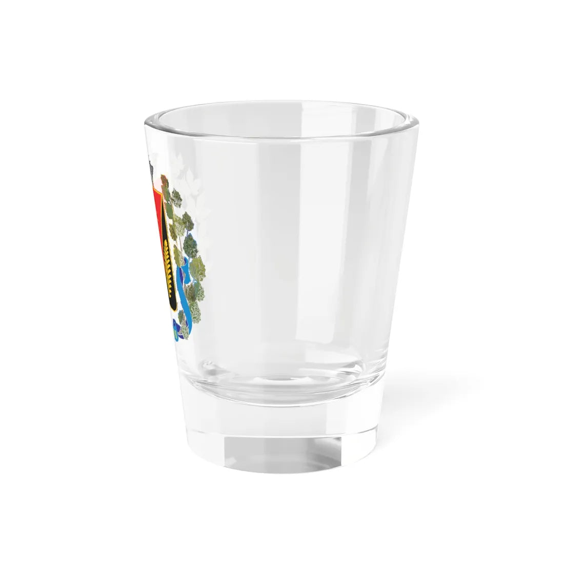 Dimitrov gerb big (Ukraine) (Coat of Arms) Shot Glass 1.5oz - Go Mug Yourself