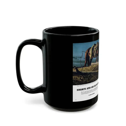 Dinamite Aten And His Big Boom, True magazine, May 1955 - Black Coffee Mug - Go Mug Yourself