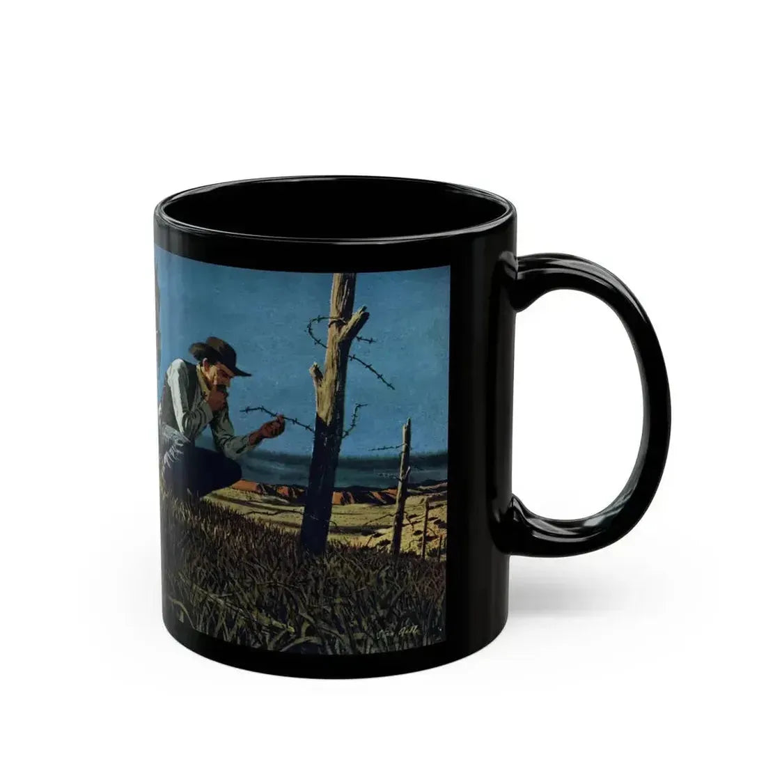 Dinamite Aten and His Big Boom, True magazine, May 1955_1 - Black Coffee Mug - Go Mug Yourself