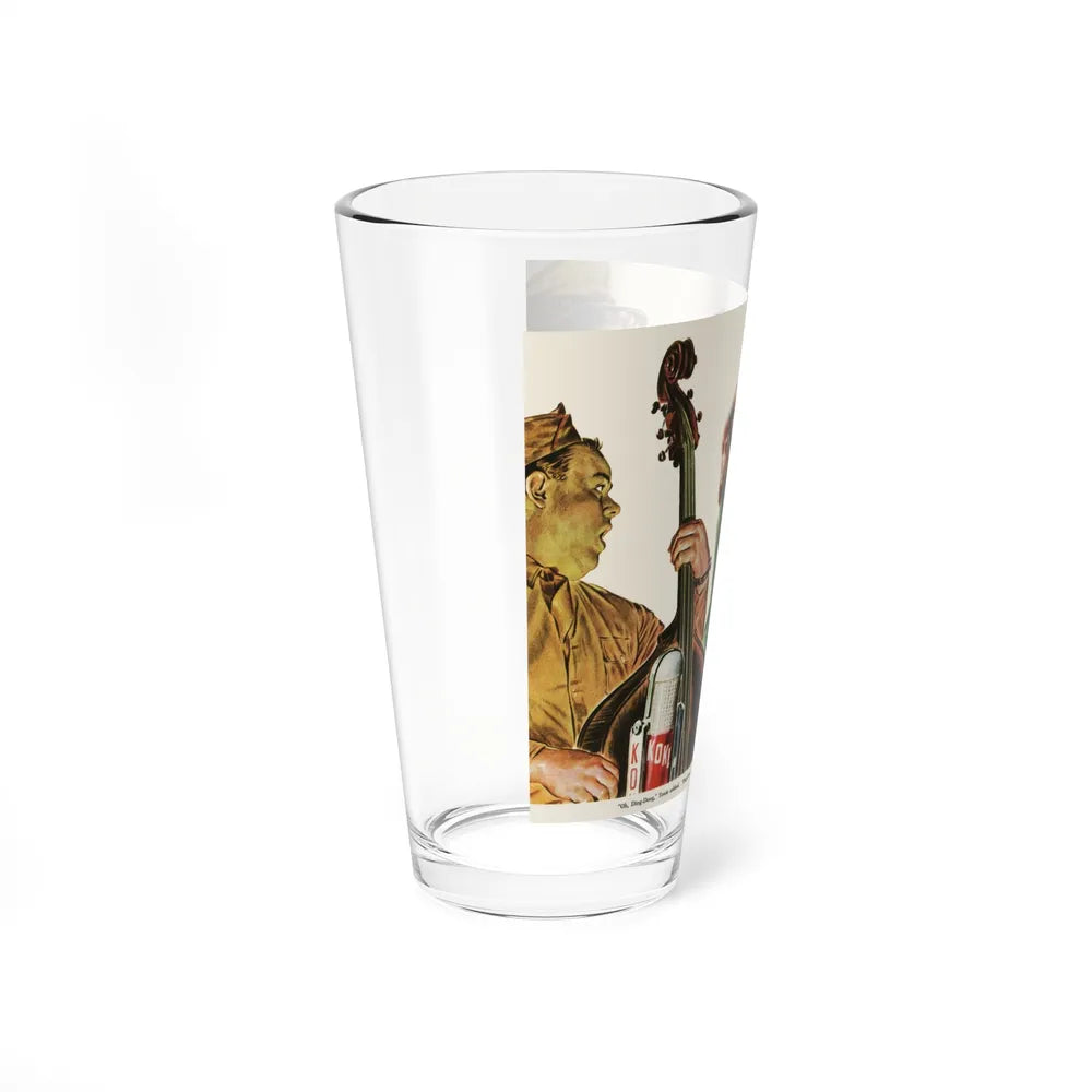 Ding-Dong Was His Name, Collier's magazine, 1944 - Pint Glass 16oz-Go Mug Yourself