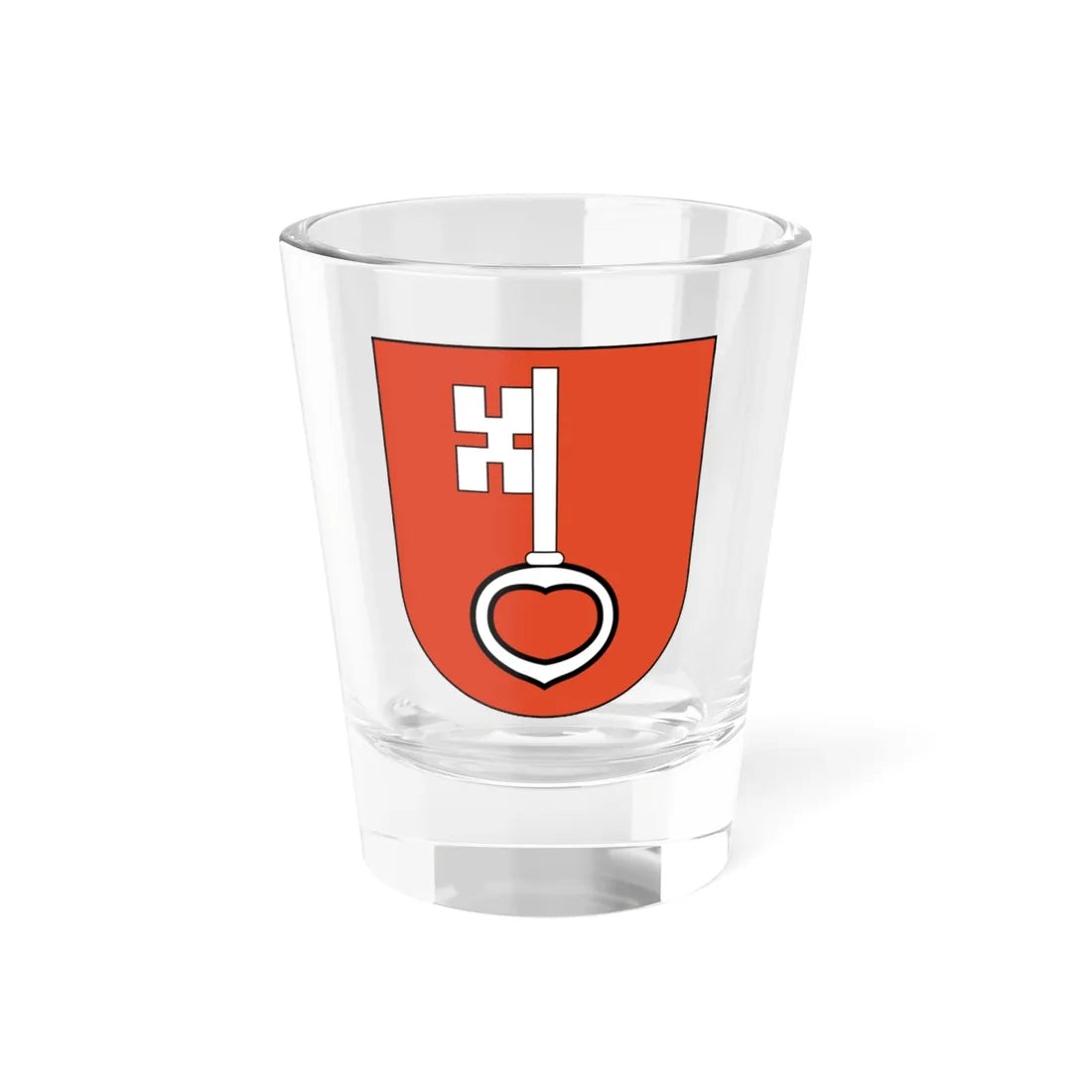 Dinhard-blazon (Switzerland) (Coat of Arms) Shot Glass 1.5oz 1.5oz - Go Mug Yourself