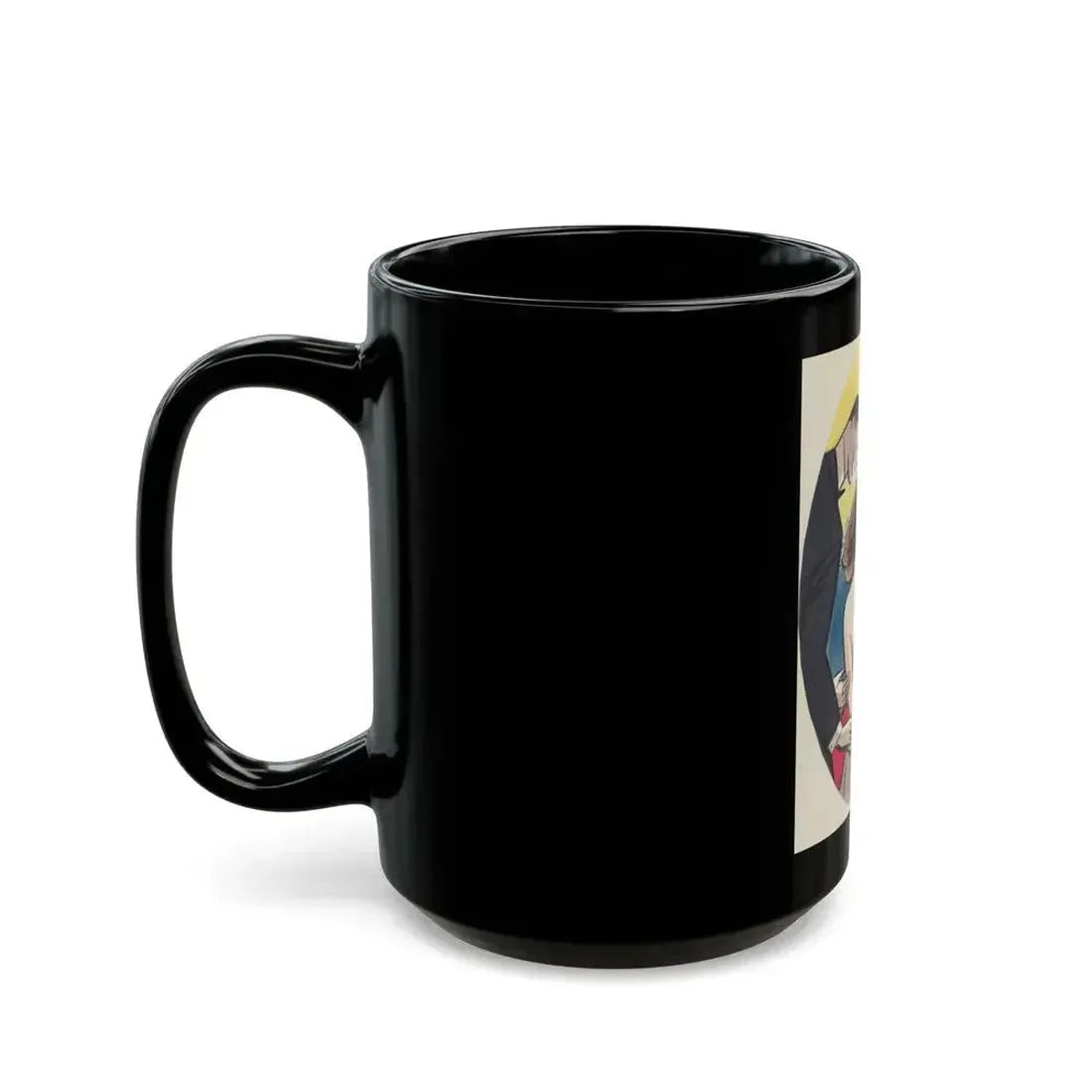 Dinner Dates cartoon - Black Coffee Mug - Go Mug Yourself