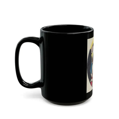 Dinner Dates cartoon - Black Coffee Mug - Go Mug Yourself