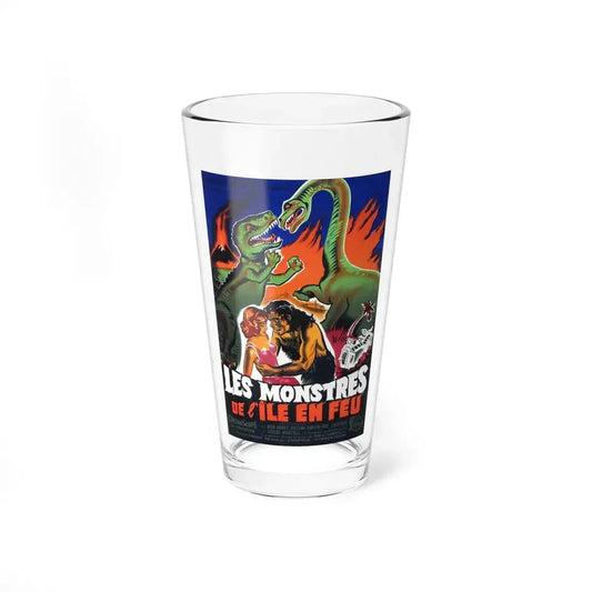 DINOSAURS (BELGIAN) 1980 Movie Poster - Pint Glass 16oz 16oz - Go Mug Yourself