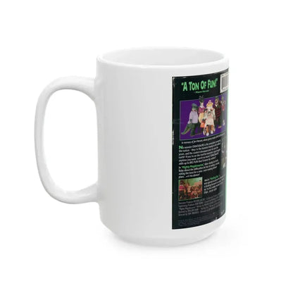 DINOSAURS MIGHTY MEGALOSAURUS (VHS COVER) - White Coffee Mug - Go Mug Yourself