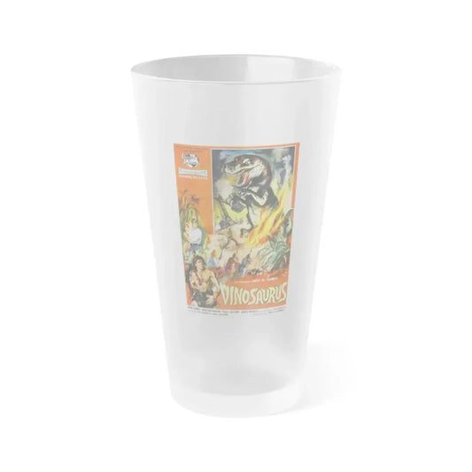 DINOSAURUS 1960 Movie Poster - Frosted Pint Glass 16oz 16oz Frosted - Go Mug Yourself