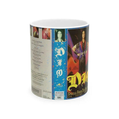 DIO SPECIAL FROM THE SPECTRUM (VHS COVER) - White Coffee Mug 11oz - Go Mug Yourself