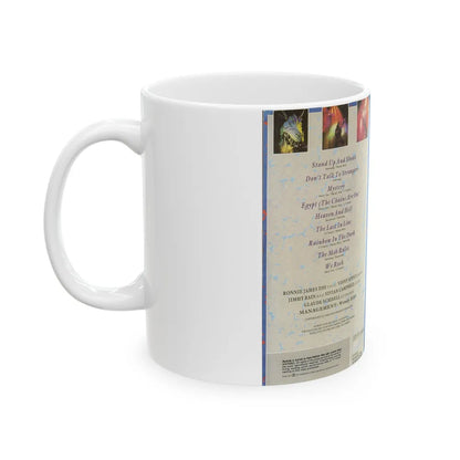 DIO SPECIAL FROM THE SPECTRUM (VHS COVER) - White Coffee Mug-Go Mug Yourself