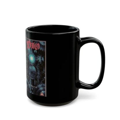 DIO TIME MACHINE (VHS COVER) - Black Coffee Mug-Go Mug Yourself