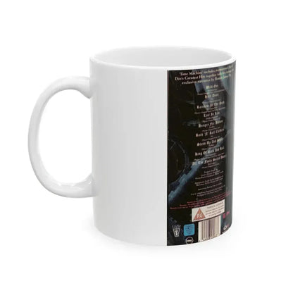 DIO TIME MACHINE (VHS COVER) - White Coffee Mug - Go Mug Yourself