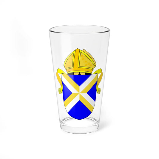 Diocese of Bath and Wells arms (England) (Coat of Arms) Pint Glass 16oz 16oz - Go Mug Yourself