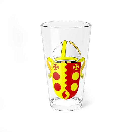 Diocese of Birmingham arms (England) (Coat of Arms) Pint Glass 16oz 16oz - Go Mug Yourself