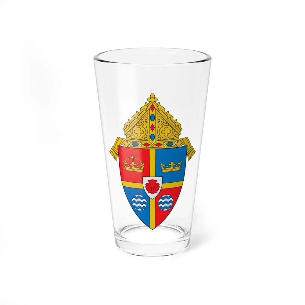 Diocese of Brooklyn - Pint Glass 16oz-16oz-Go Mug Yourself