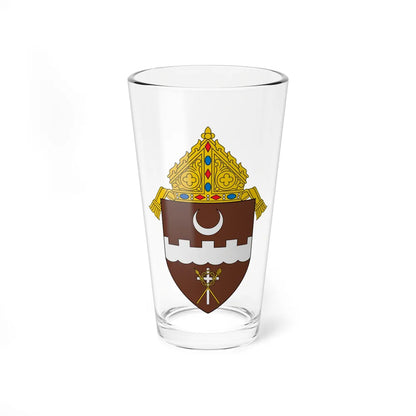 Diocese of Brownsville 2 - Pint Glass 16oz-16oz-Go Mug Yourself