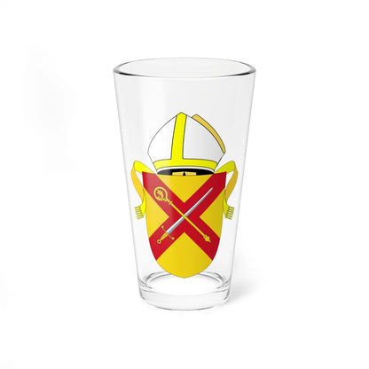 Diocese of Chelmsford arms (England) (Coat of Arms) Pint Glass 16oz 16oz - Go Mug Yourself