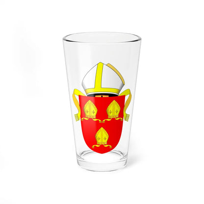 Diocese of Chester arms (England) (Coat of Arms) Pint Glass 16oz 16oz - Go Mug Yourself