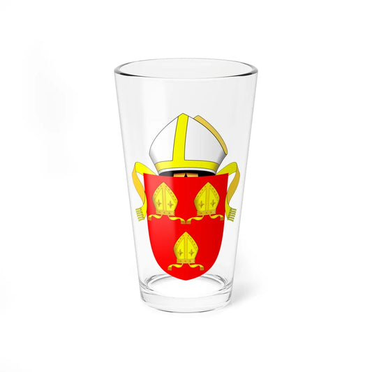 Diocese of Chester arms (England) (Coat of Arms) Pint Glass 16oz 16oz - Go Mug Yourself