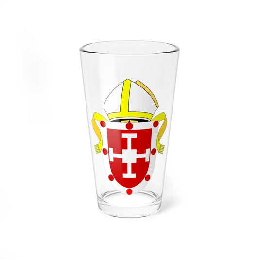 Diocese of Coventry arms (England) (Coat of Arms) Pint Glass 16oz 16oz - Go Mug Yourself