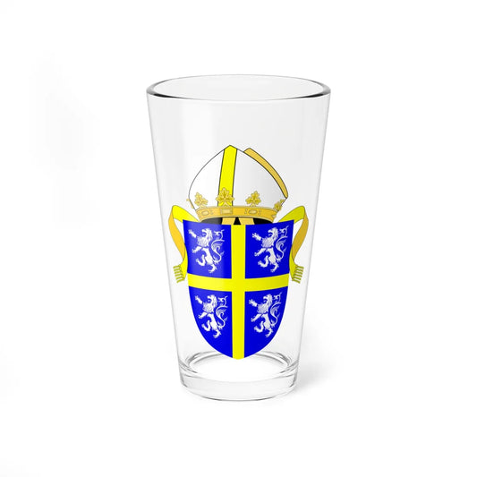 Diocese of Durham arms (England) (Coat of Arms) Pint Glass 16oz 16oz - Go Mug Yourself