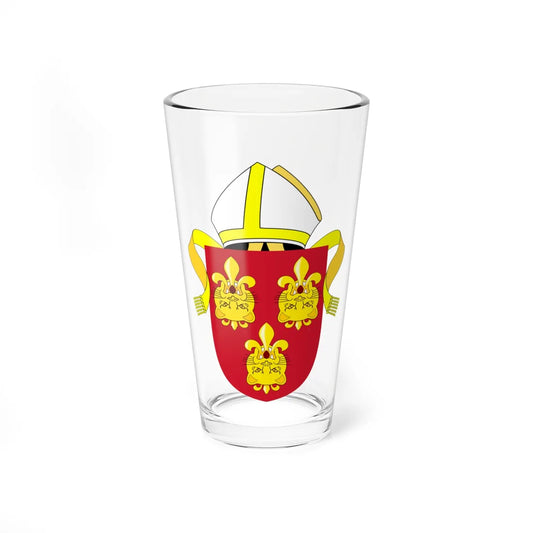 Diocese of Hereford arms (England) (Coat of Arms) Pint Glass 16oz 16oz - Go Mug Yourself