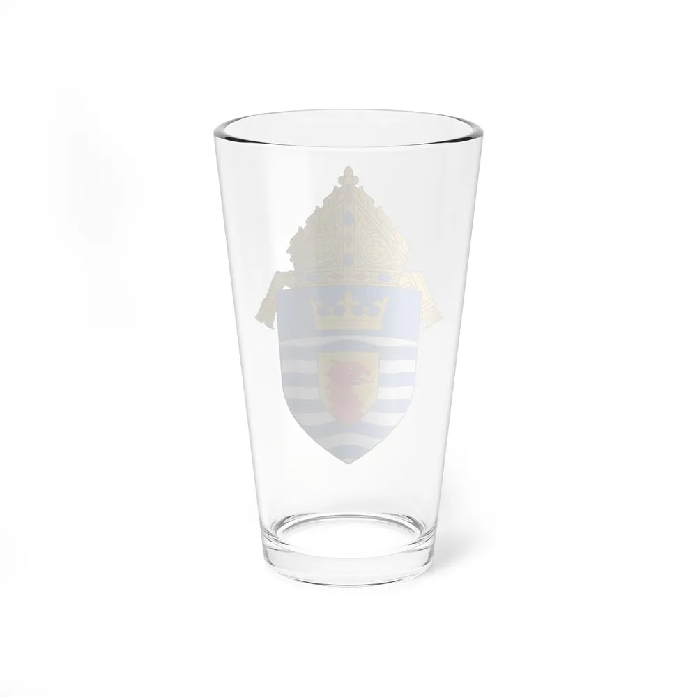 Diocese of Lake Charles - Pint Glass 16oz-Go Mug Yourself