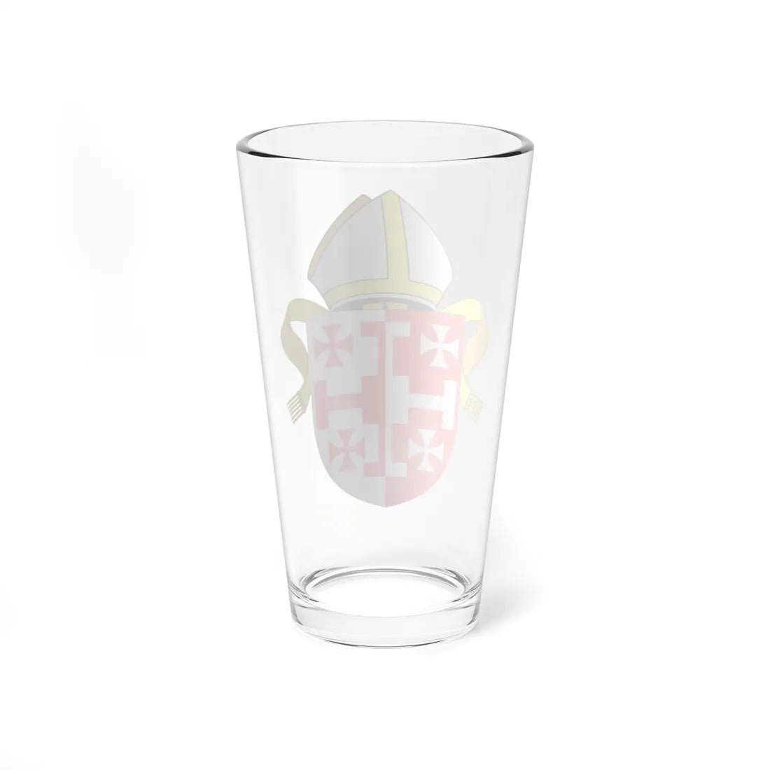 Diocese of Lichfield arms (England) (Coat of Arms) Pint Glass 16oz - Go Mug Yourself