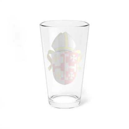 Diocese of Lichfield arms v3 (England) (Coat of Arms) Pint Glass 16oz - Go Mug Yourself