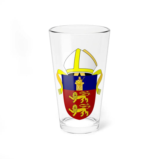 Diocese of Lincoln arms (England) (Coat of Arms) Pint Glass 16oz 16oz - Go Mug Yourself