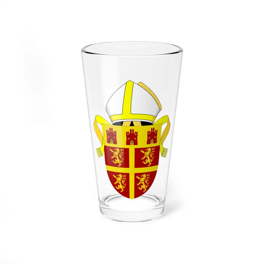 Diocese of Newcastle arms (England) (Coat of Arms) Pint Glass 16oz 16oz - Go Mug Yourself