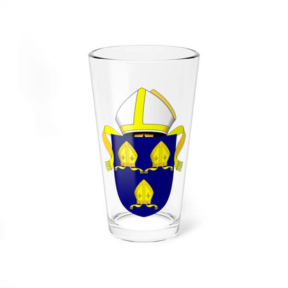 Diocese of Norwich arms (England) (Coat of Arms) Pint Glass 16oz 16oz - Go Mug Yourself