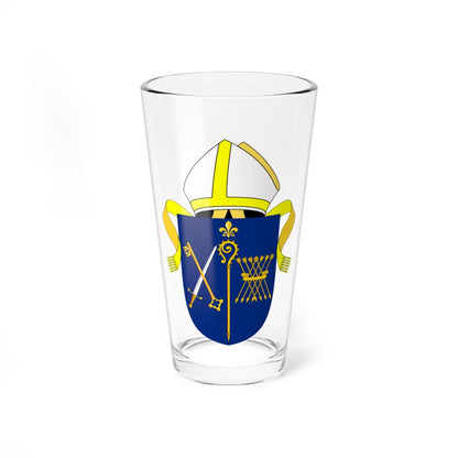 Diocese of Sheffield arms (England) (Coat of Arms) Pint Glass 16oz 16oz - Go Mug Yourself