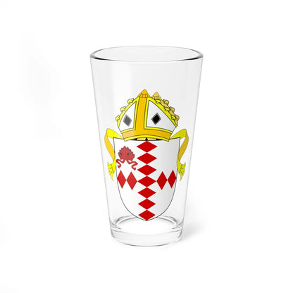 Diocese of Southwark arms (England) (Coat of Arms) Pint Glass 16oz 16oz - Go Mug Yourself