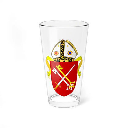 Diocese of Winchester arms (England) (Coat of Arms) Pint Glass 16oz 16oz - Go Mug Yourself