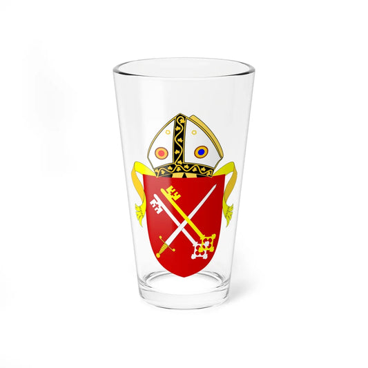Diocese of Winchester arms (England) (Coat of Arms) Pint Glass 16oz 16oz - Go Mug Yourself