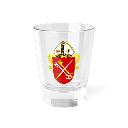 Diocese of Winchester arms (England) (Coat of Arms) Shot Glass 1.5oz 1.5oz - Go Mug Yourself