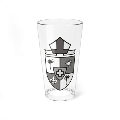 DIOCESIS DE PALMIRA grises (Colombia) (Coat of Arms) Pint Glass 16oz 16oz - Go Mug Yourself