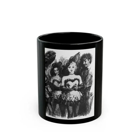 Diplomat's Lady, Woman's Day, September 1954 - Black Coffee Mug 11oz - Go Mug Yourself