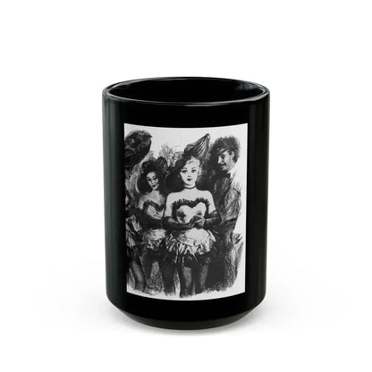 Diplomat's Lady, Woman's Day, September 1954 - Black Coffee Mug 15oz - Go Mug Yourself